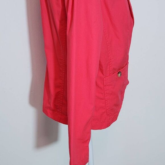 Liz Claiborne Coral Pink Blazer Size Large Petite Pink Blazer - Picture 5 of 9